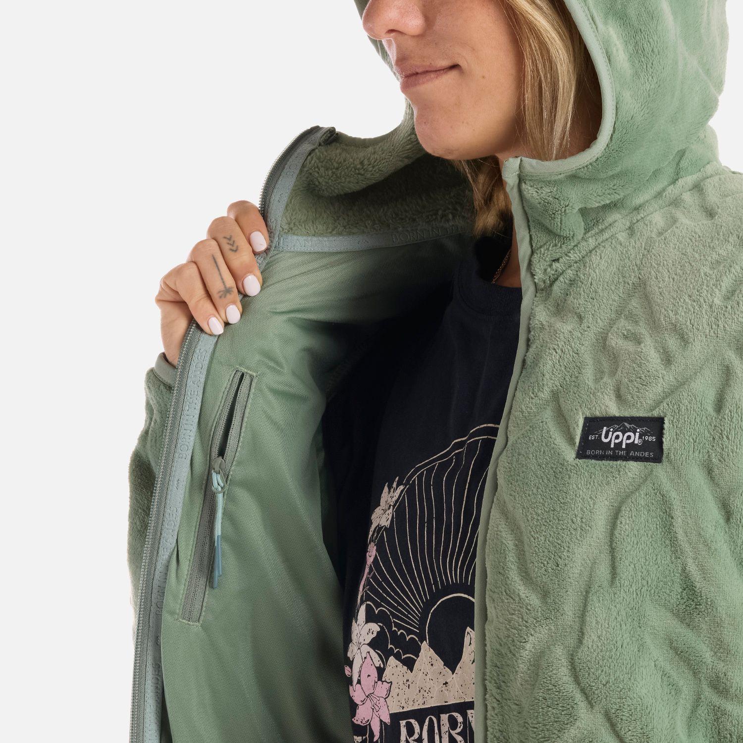 Polar Mujer Lakeside Therm-Pro Hoody Jade Oscuro Lippi I25-5