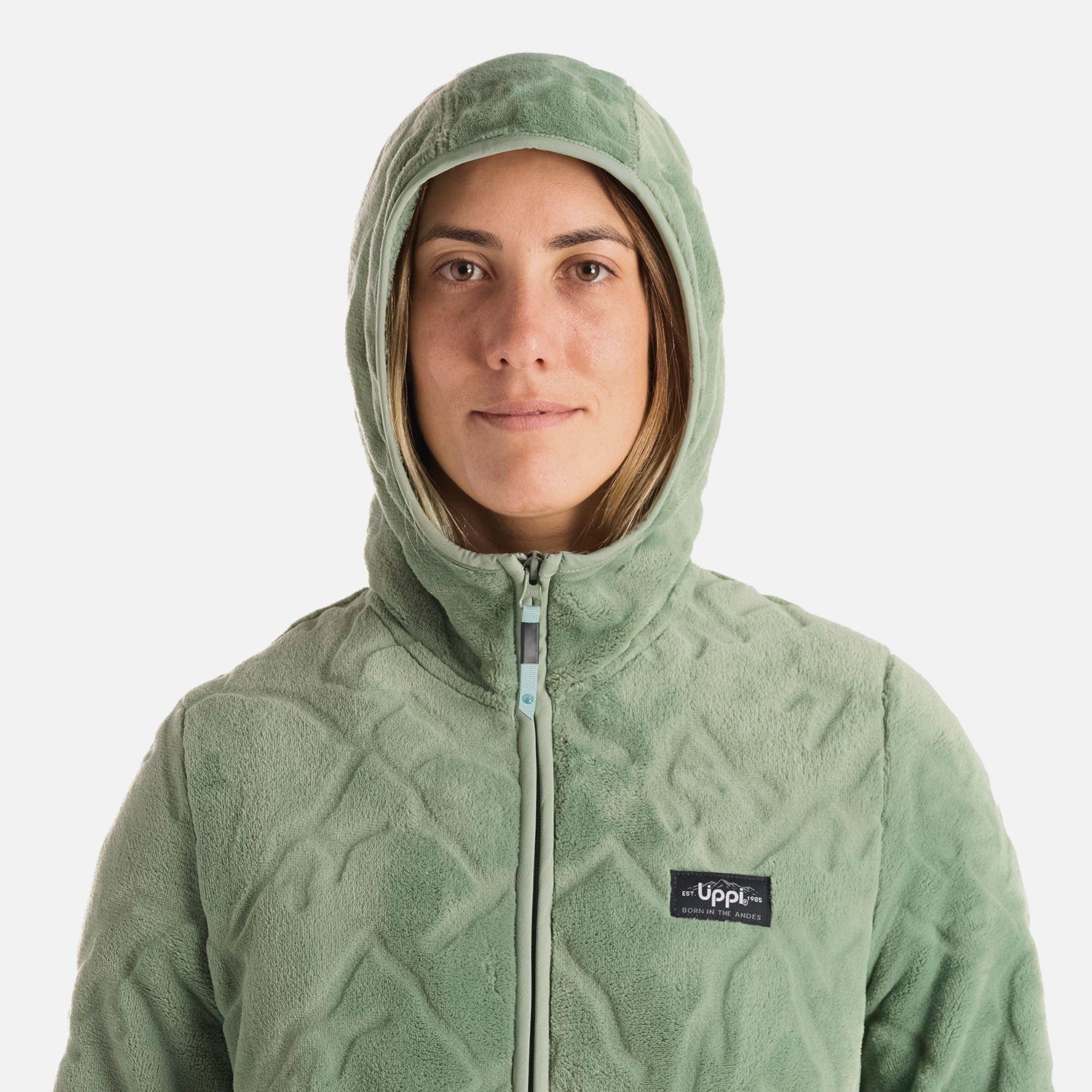 Polar Mujer Lakeside Therm-Pro Hoody Jacket Jade Oscuro Lippi-3