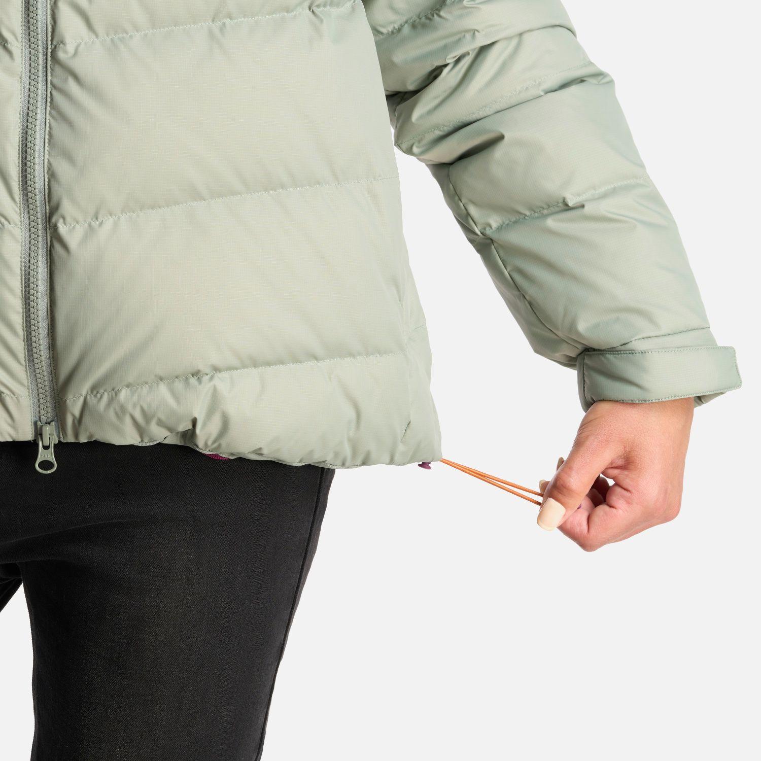 Chaqueta Mujer Campo Base Verde Claro Haka Honu-8