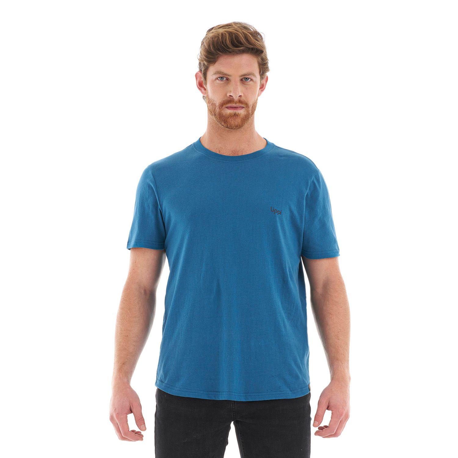 Polera Hombre Base Camp UV-Stop T-Shirt Turquesa Oscuro Lippi-1