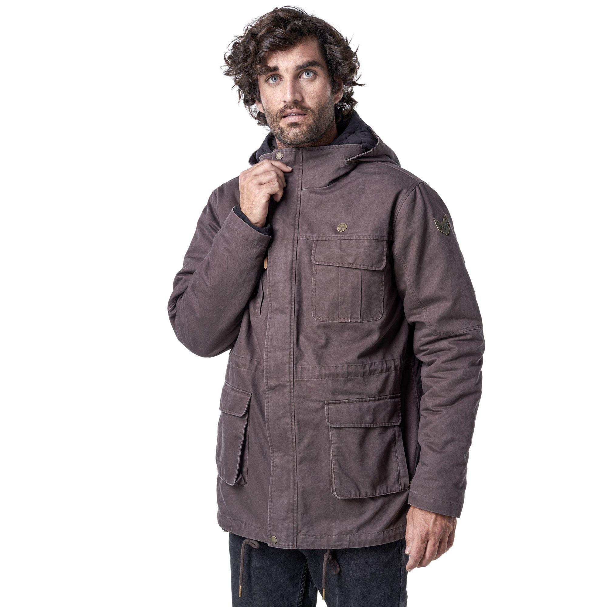 Chaqueta Hombre Comandante Ernesto Café Haka Honu-0