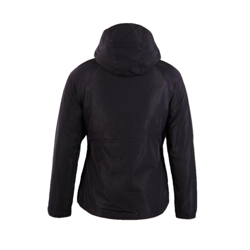 Chaqueta Mujer Tres Cruces Fusion-3 Hoody Jacket Negro Lippi I18-2