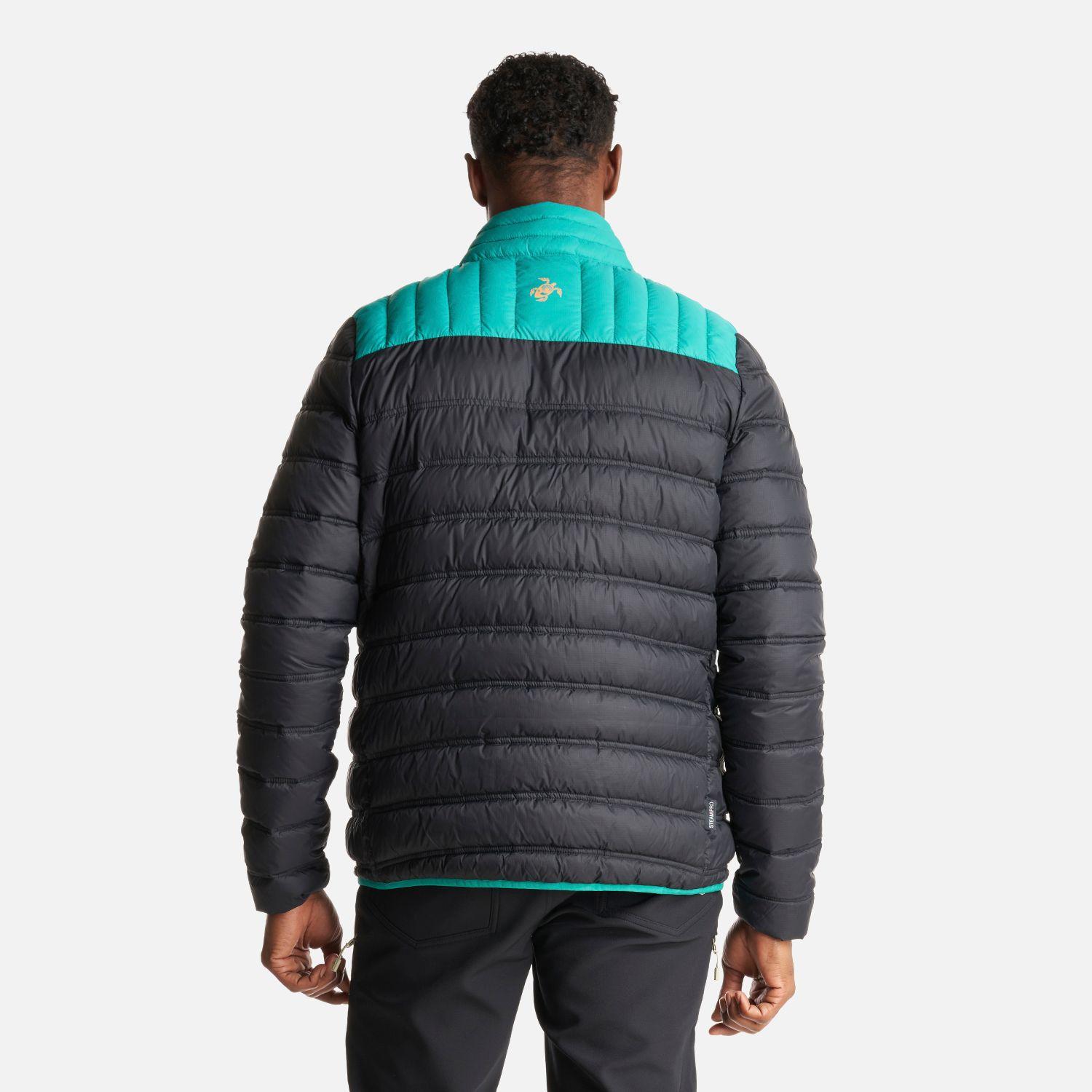 Chaqueta Hombre Ultraliviana 1/4 Zip Negro Haka Honu-3