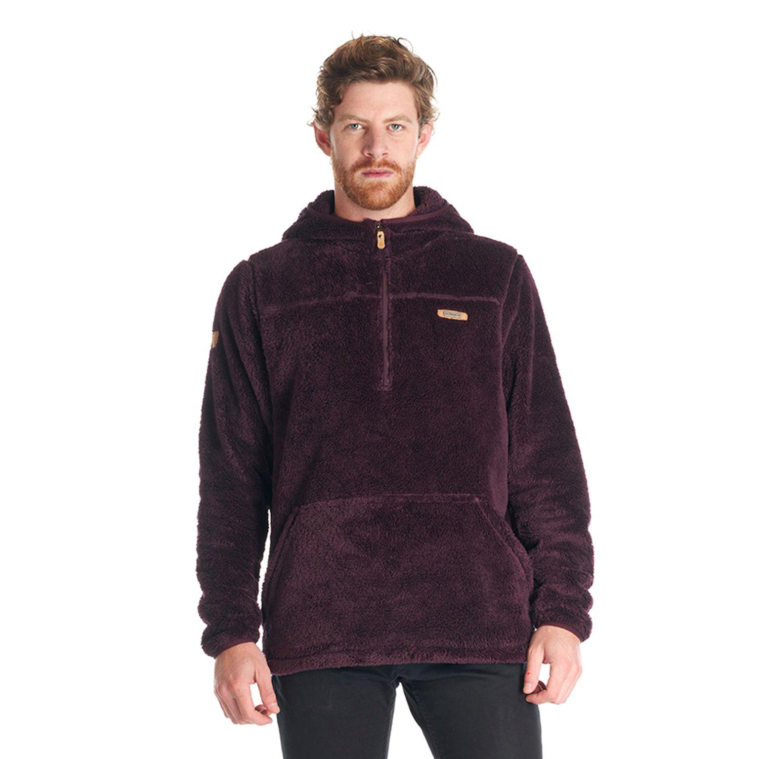 Poleron Hombre Warmy Hoody Sweatshirt Vino Lippi V22-1
