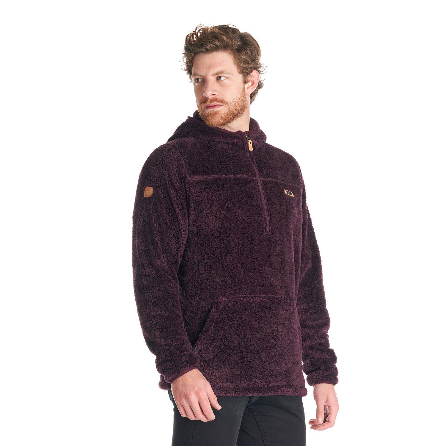Poleron Hombre Warmy Hoody Sweatshirt Vino Lippi V22-2