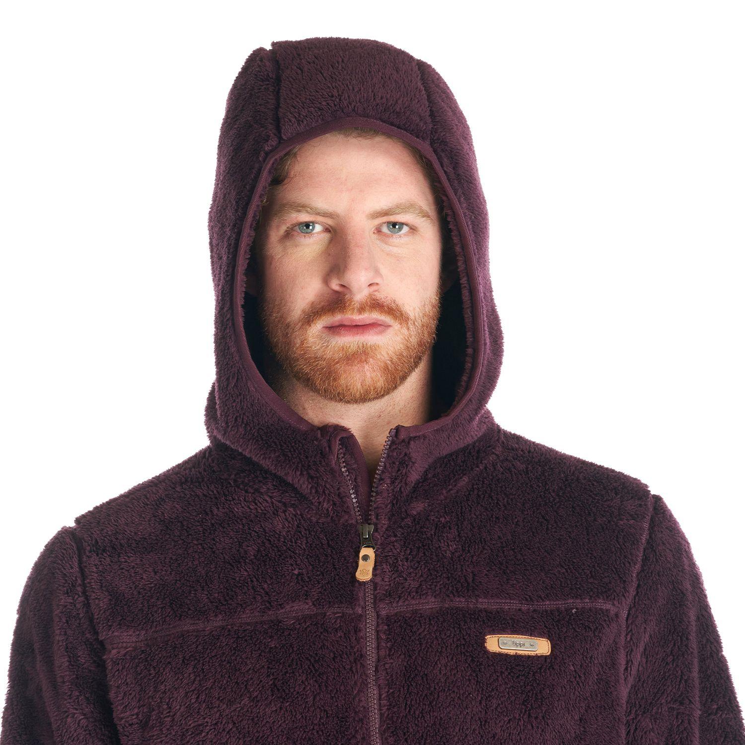 Poleron Hombre Warmy Hoody Sweatshirt Vino Lippi V22-7