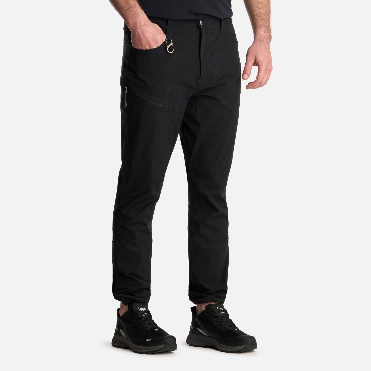 Pantalón Hombre Lennox Q-Dry Slim Fit Pants Negro Lippi V25-1