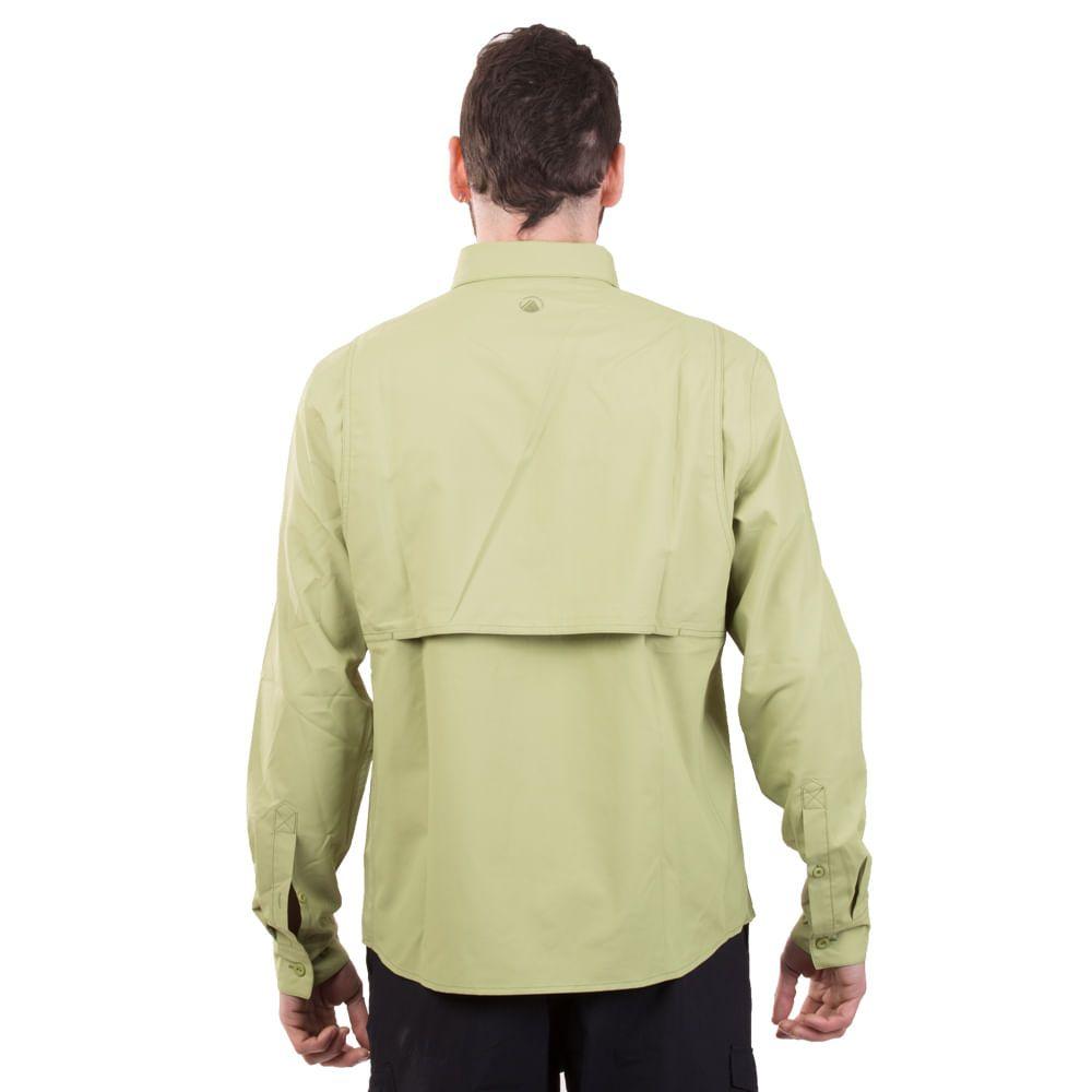 Camisa Hombre Rosselot Long Sleeve Q-Dry Shirt Laurel Lippi-2