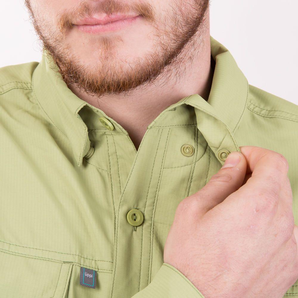 Camisa Hombre Rosselot Long Sleeve Q-Dry Shirt Laurel Lippi-4