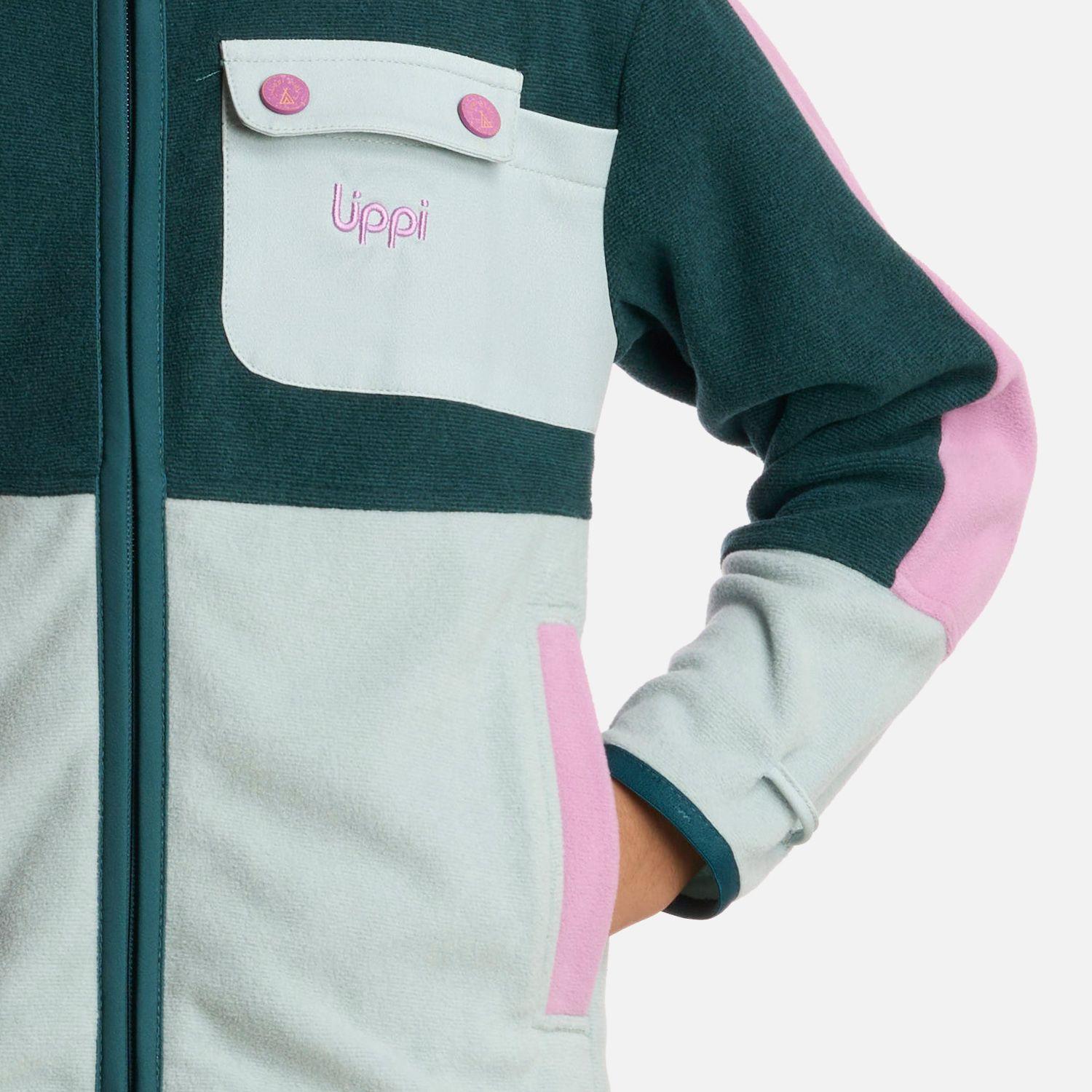 Polerón Niña FirePlace Hoody Sweatshirt Petroleo Lippi-4