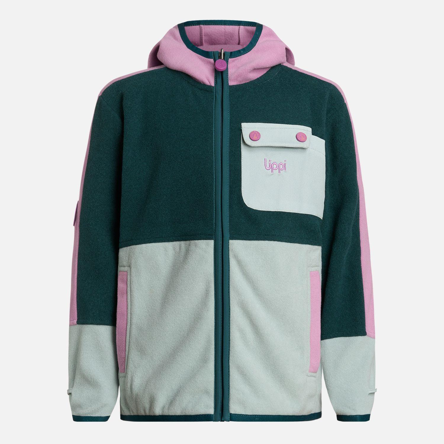 Polerón Niña FirePlace Hoody Sweatshirt Petroleo Lippi-6