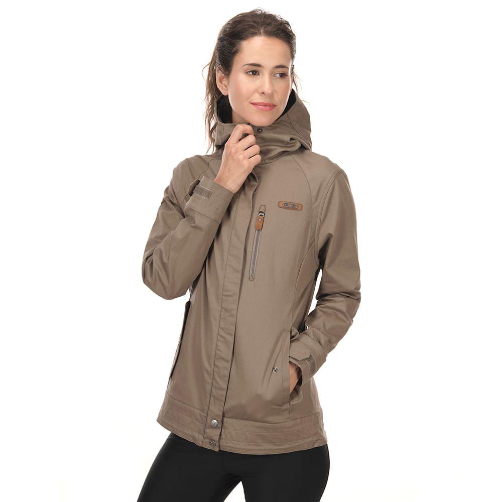 Chaqueta Mujer Arce Hoody Jacket Purpura Lippi-1