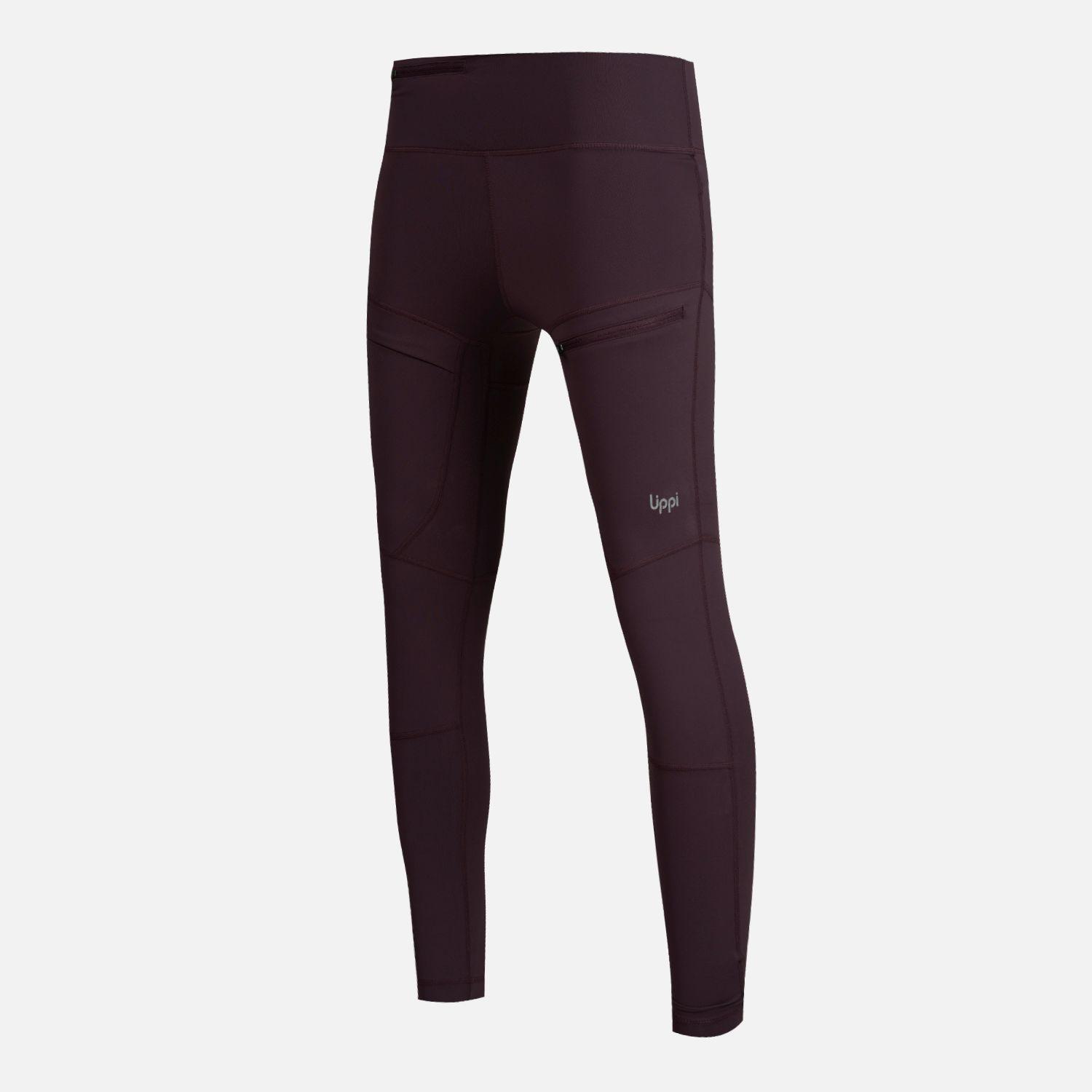 Calza Mujer In-Action Trekking Leggins Burdeo Lippi-0