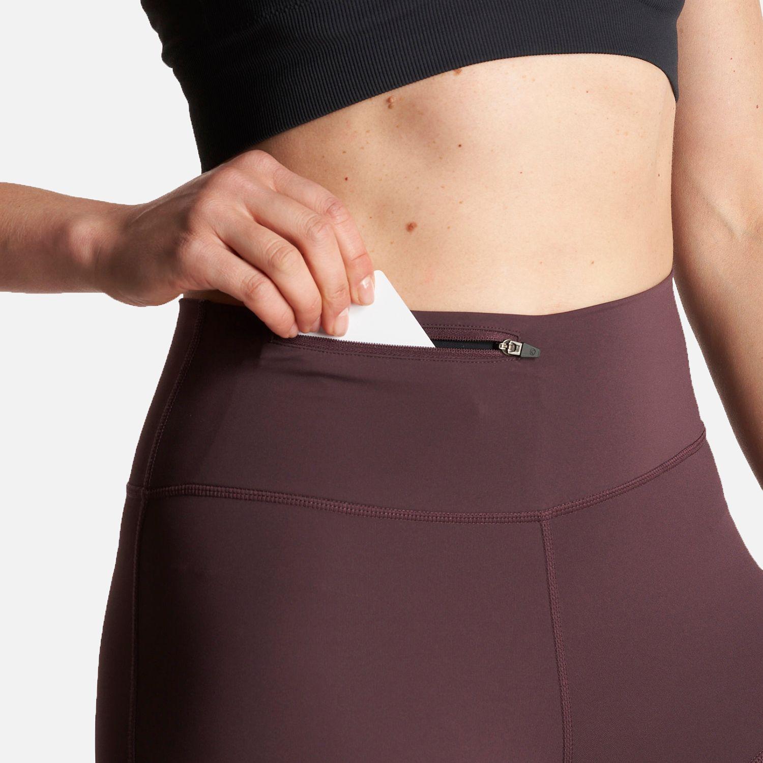 Calza Mujer In-Action Trekking Leggins Burdeo Lippi-4