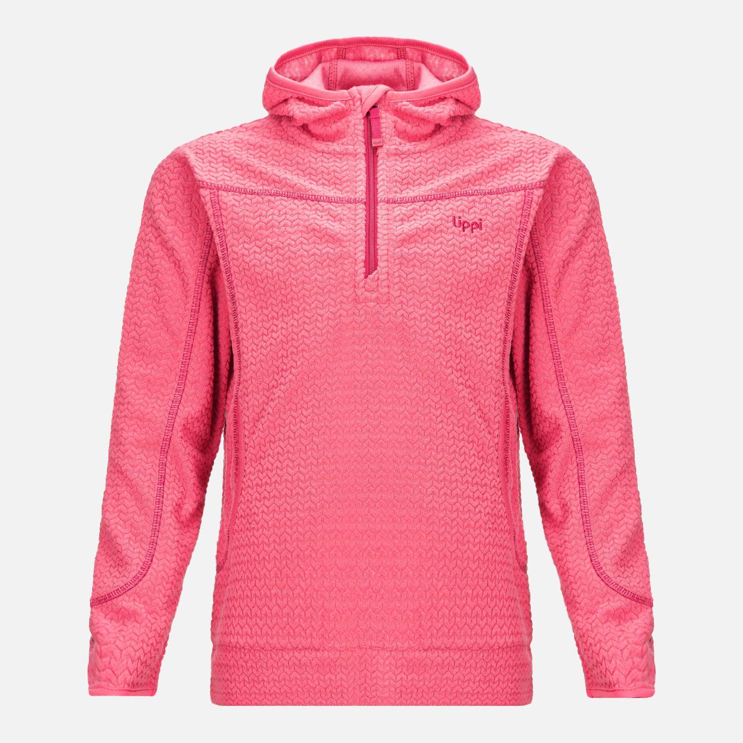 Poleron Niña Saltamontes Nano-F 14 Zip Hoody Rosado Lippi V23-0
