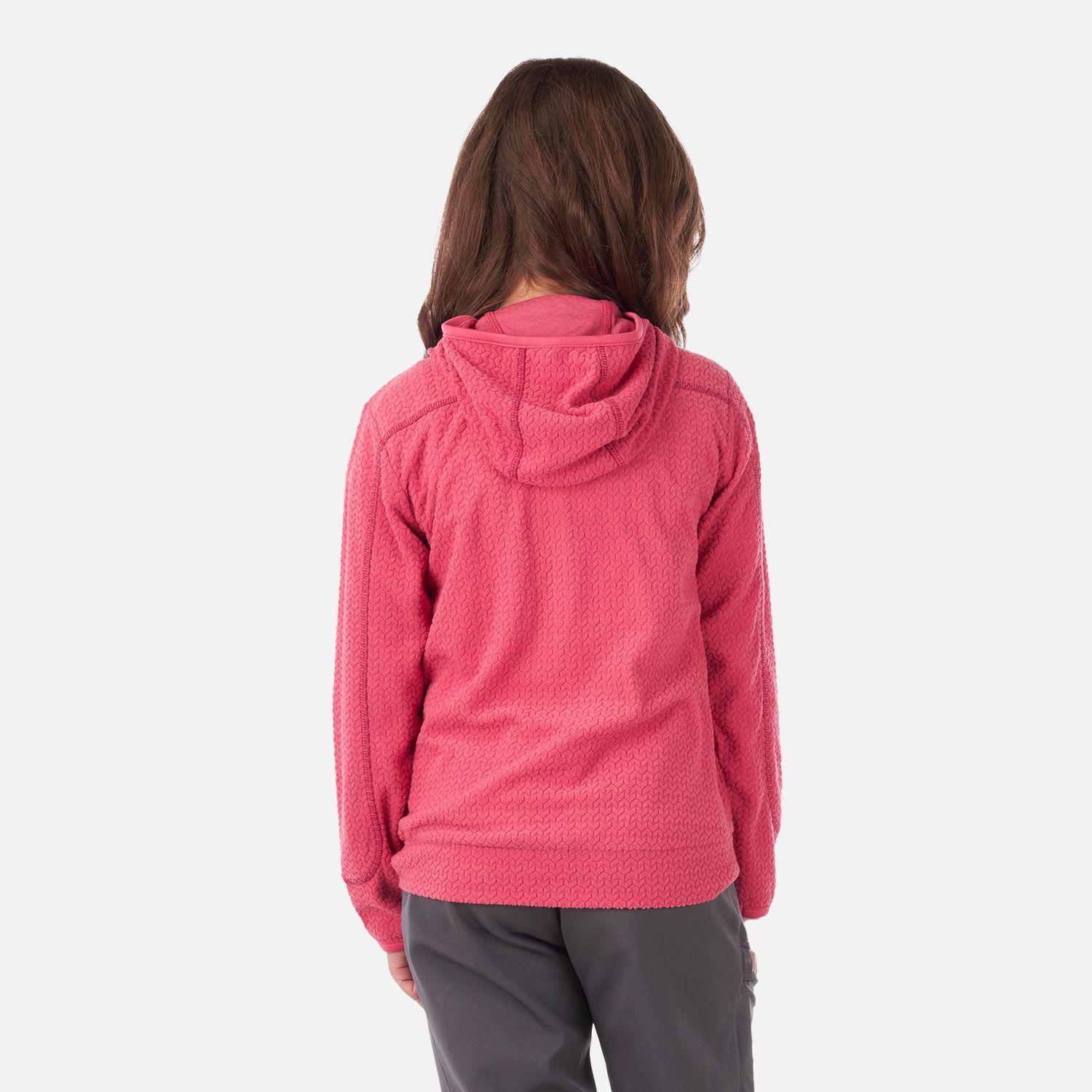 Poleron Niña Saltamontes Nano-F 14 Zip Hoody Rosado Lippi V23-2