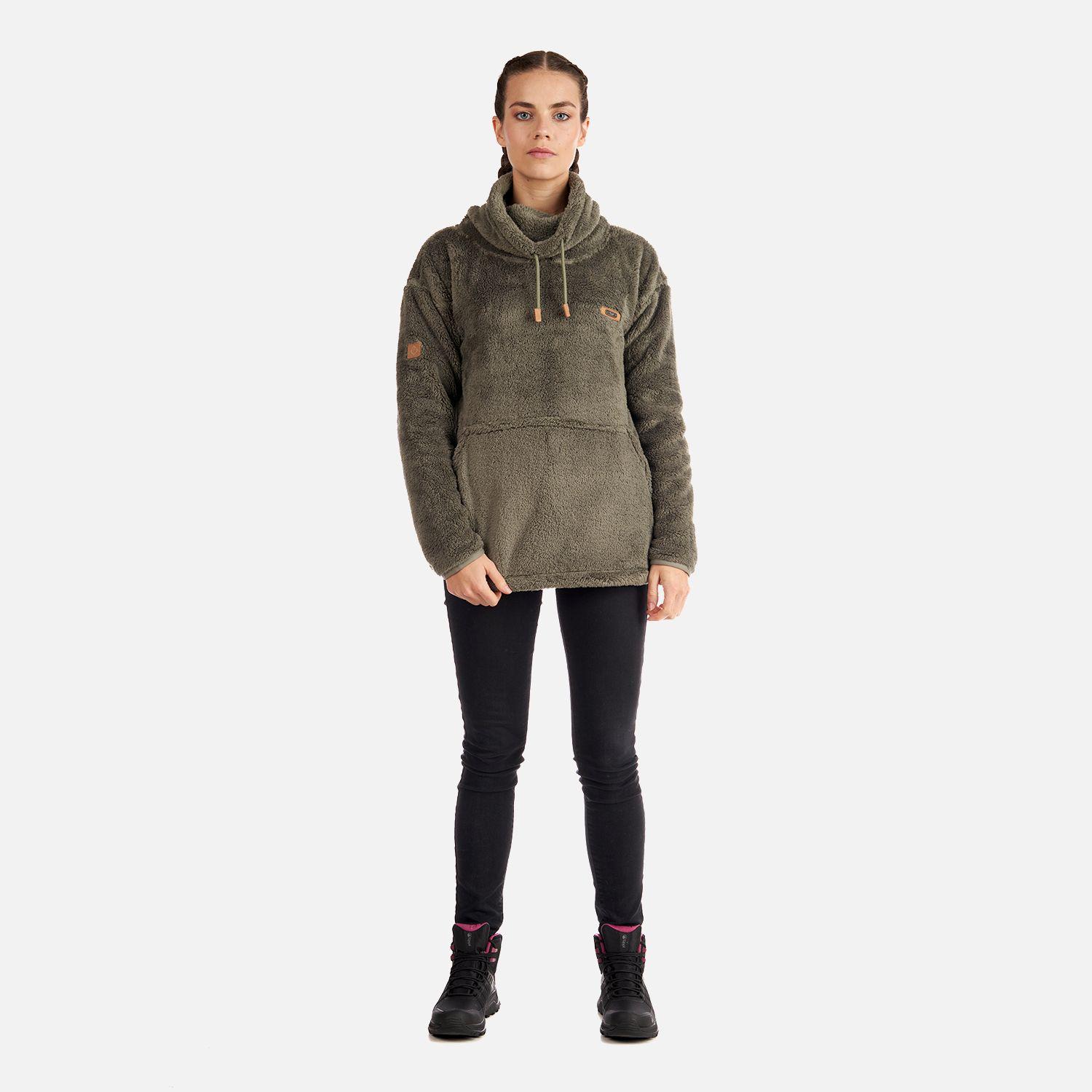 Poleron Mujer Warmy Hoody Sweatshirt Laurel Lippi-7