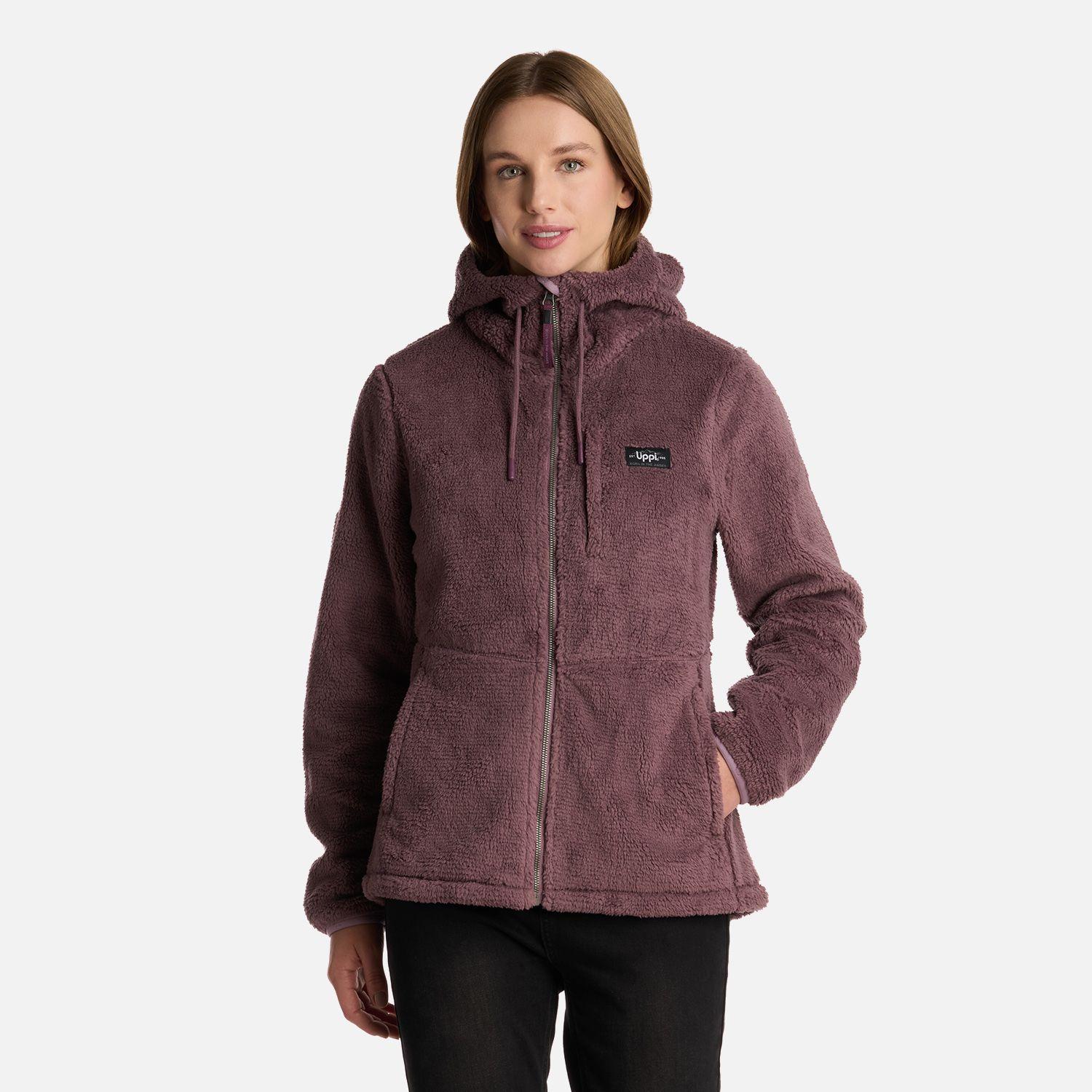 Polar Mujer Bear Shaggy-Pro Hoody Jacket Morado Lippi I25-0