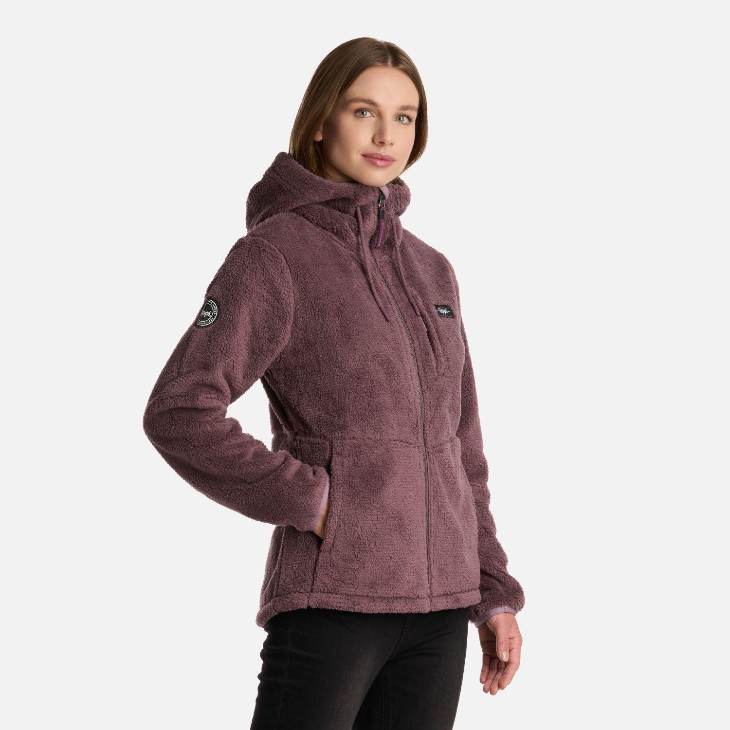 Polar Mujer Bear Shaggy-Pro Hoody Jacket Morado Lippi I25-1
