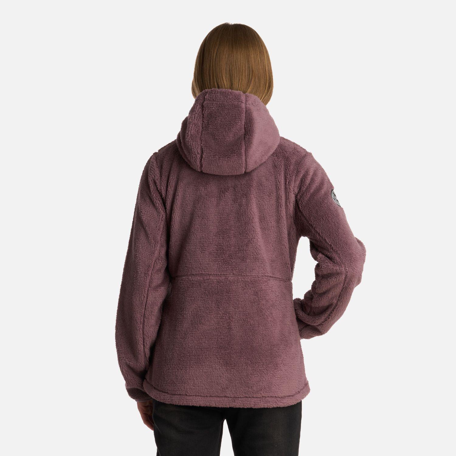 Polar Mujer Bear Shaggy-Pro Hoody Jacket Morado Lippi I25-2