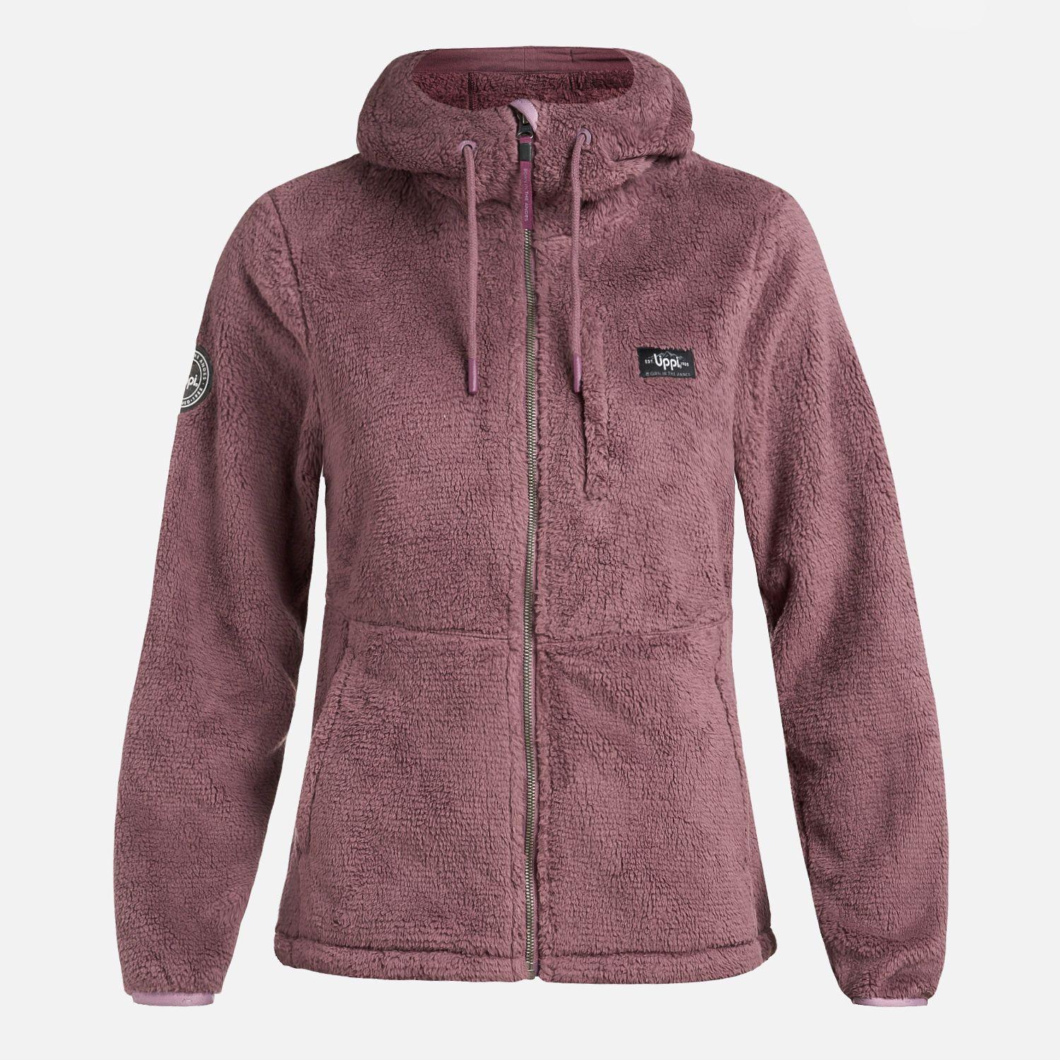 Polar Mujer Bear Shaggy-Pro Hoody Jacket Morado Lippi I25-6