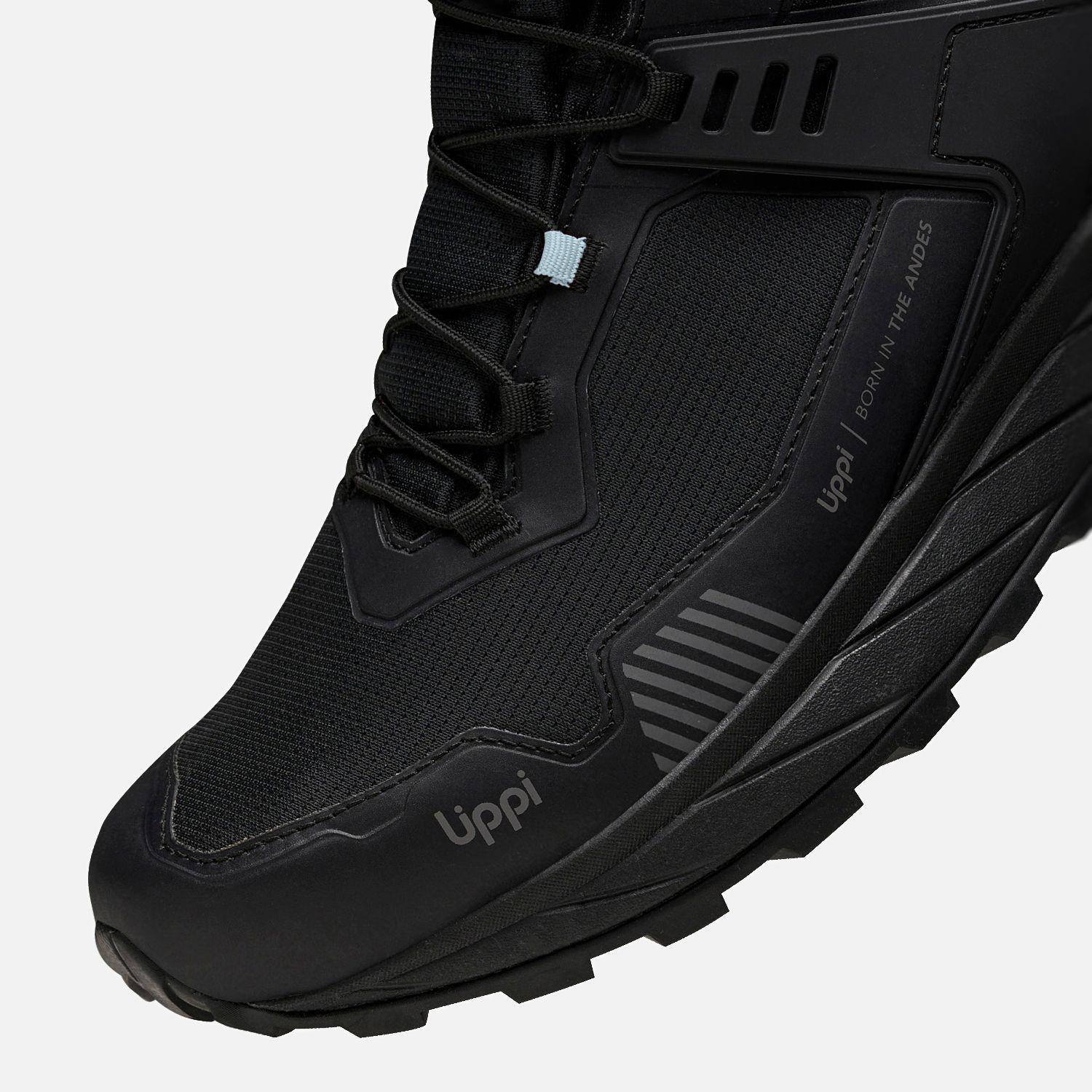 Zapatilla Mujer Atlas Mid Negro / Celeste Lippi I26-6