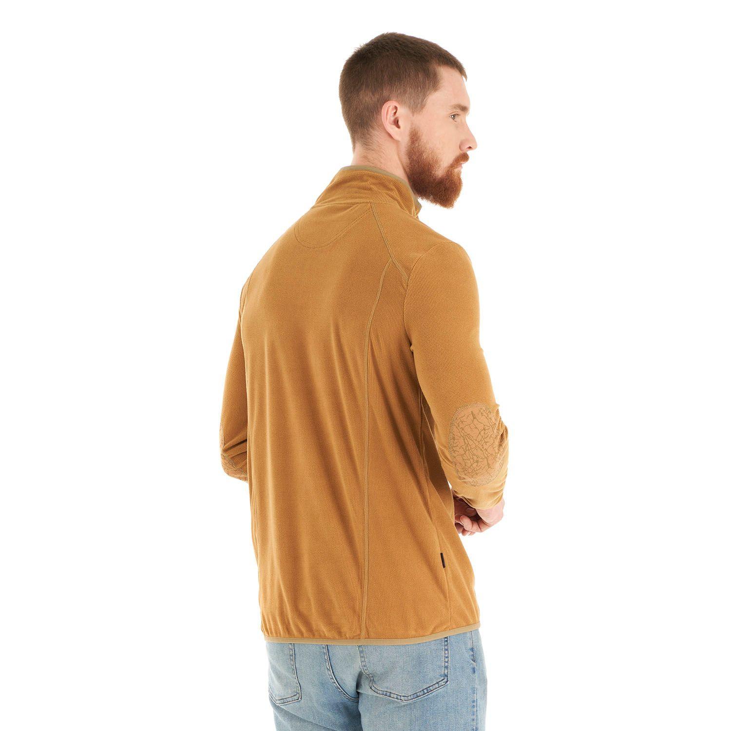 Poleron Hombre Taina Mostaza Haka Honu I21-4