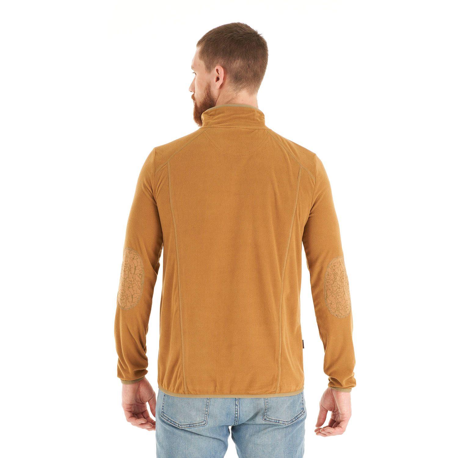 Poleron Hombre Taina Mostaza Haka Honu I21-5