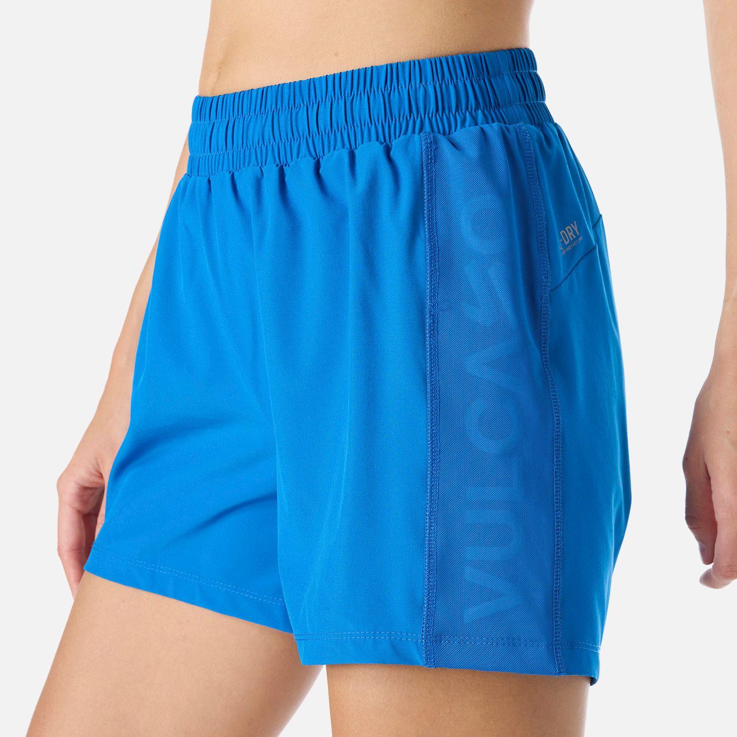 Shorts Mujer Built To Move 4" Shorts Azul Vulcano-4