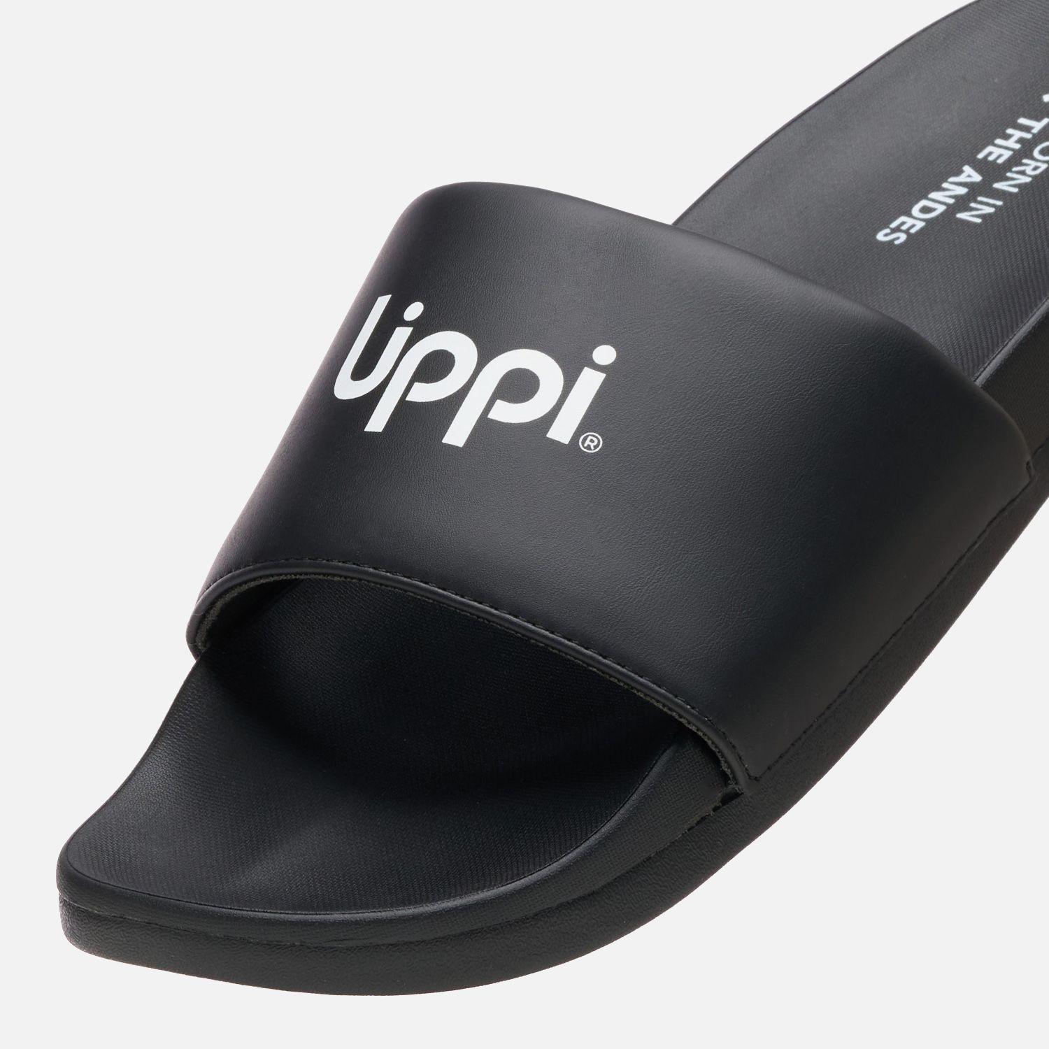 Sandalia Hombre Insigne Slide Negro Lippi V25-1