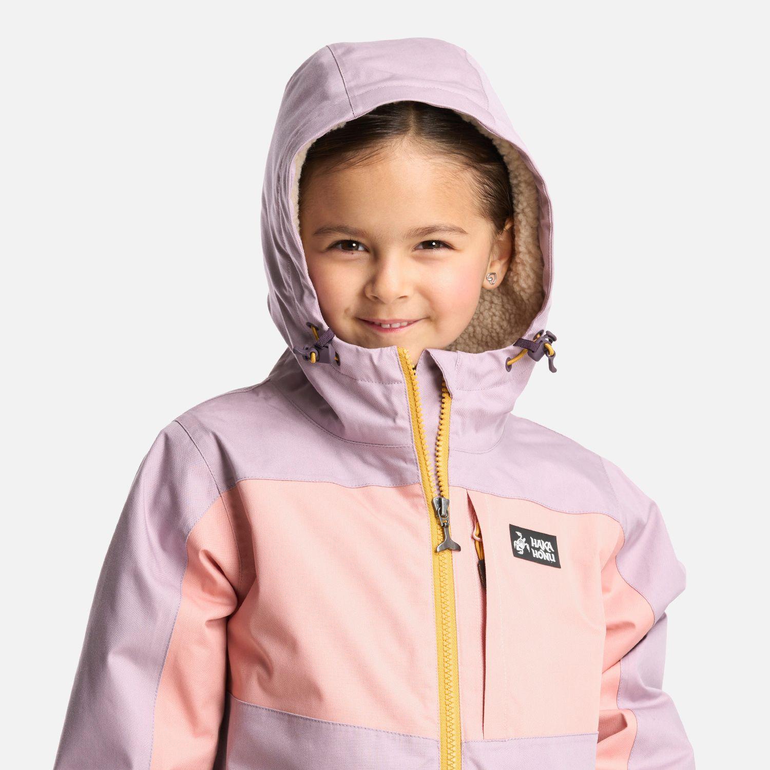 Chaqueta Niña Mini Yak Lila Haka Honu-3