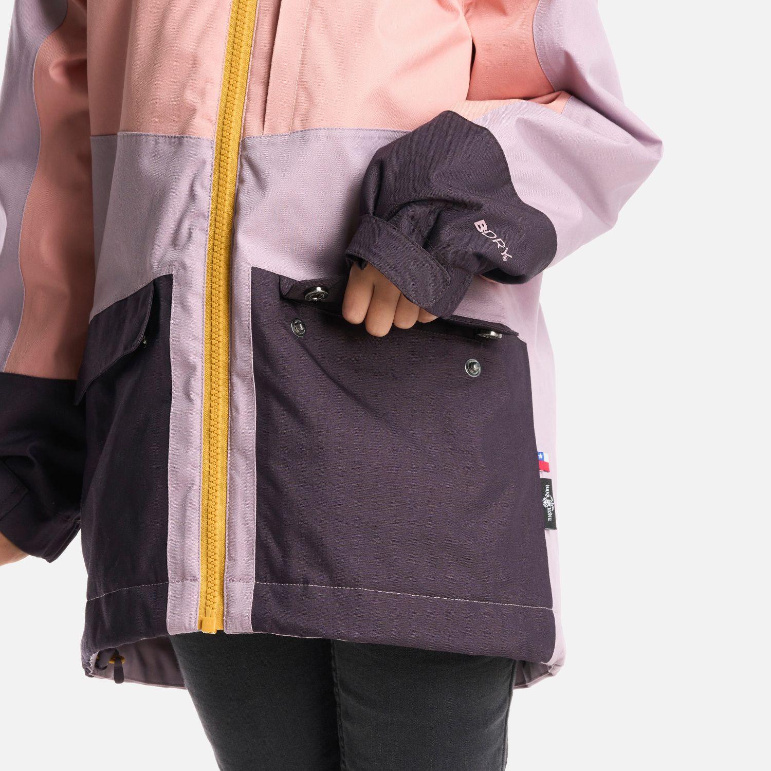 Chaqueta Niña Mini Yak Lila Haka Honu-4
