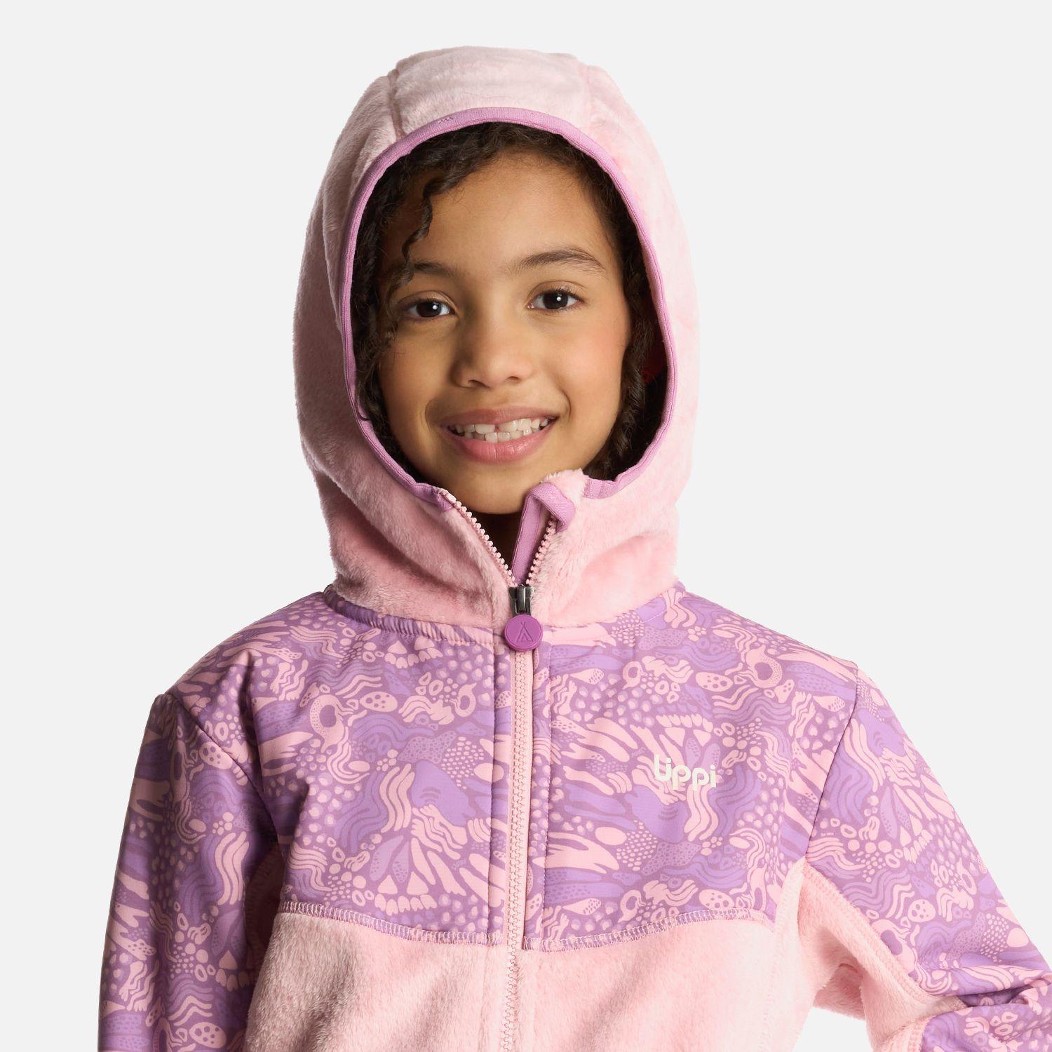 Chaqueta Niña Grillo Therm-Pro Hoody Jacket Rosado Lippi-3