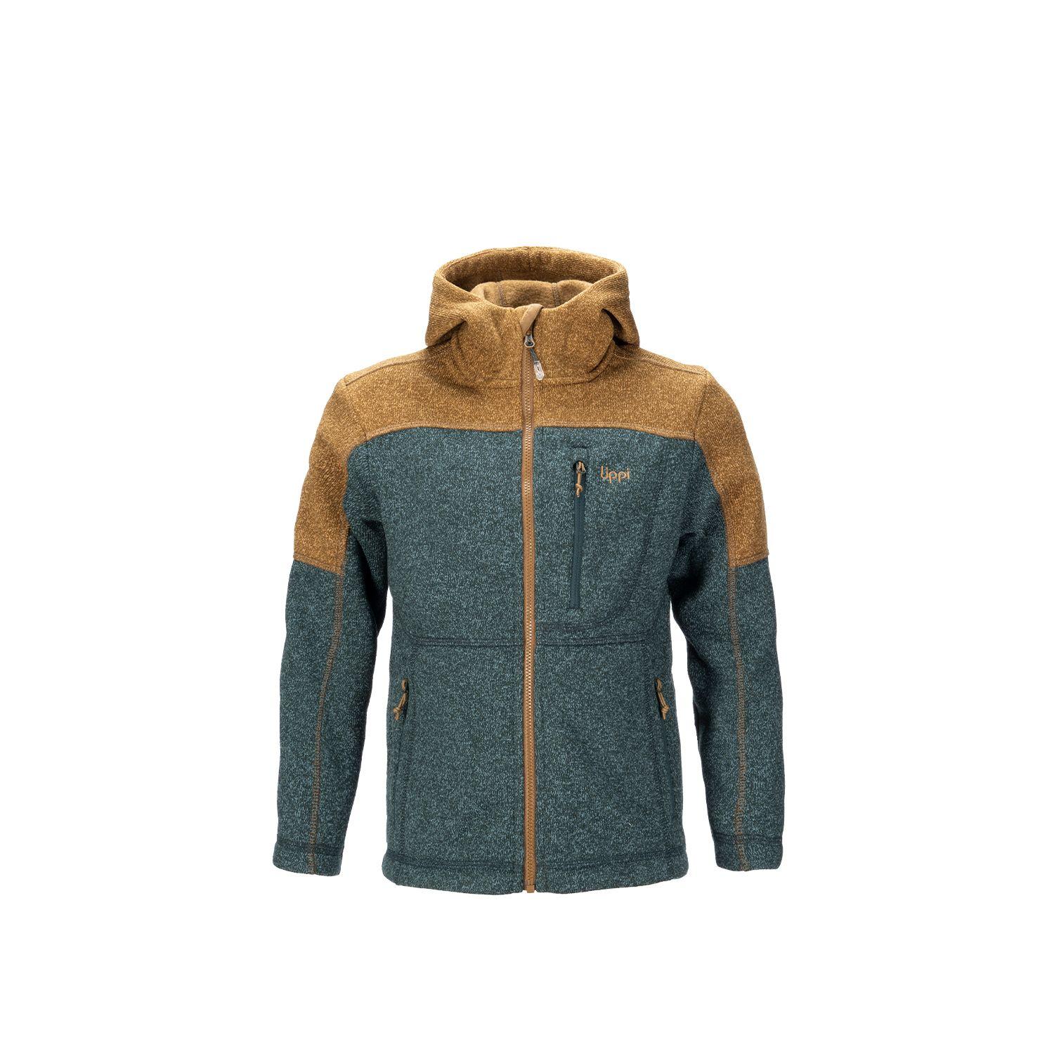 Chaqueta Niño Explorer Therm-Pro Hoody Jacket Melange Mostaza / Melange Turquesa Lippi-0