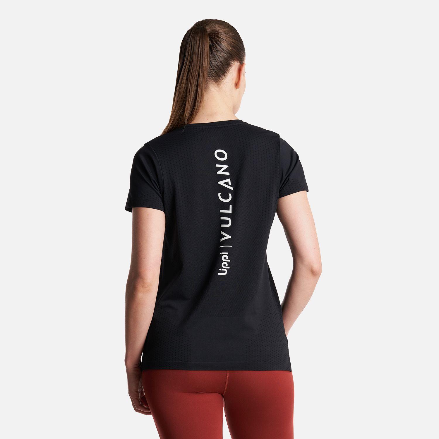 Polera Mujer  4 Run Seamless Trail Short Sleeve T-Shirt Negro Lippi-3