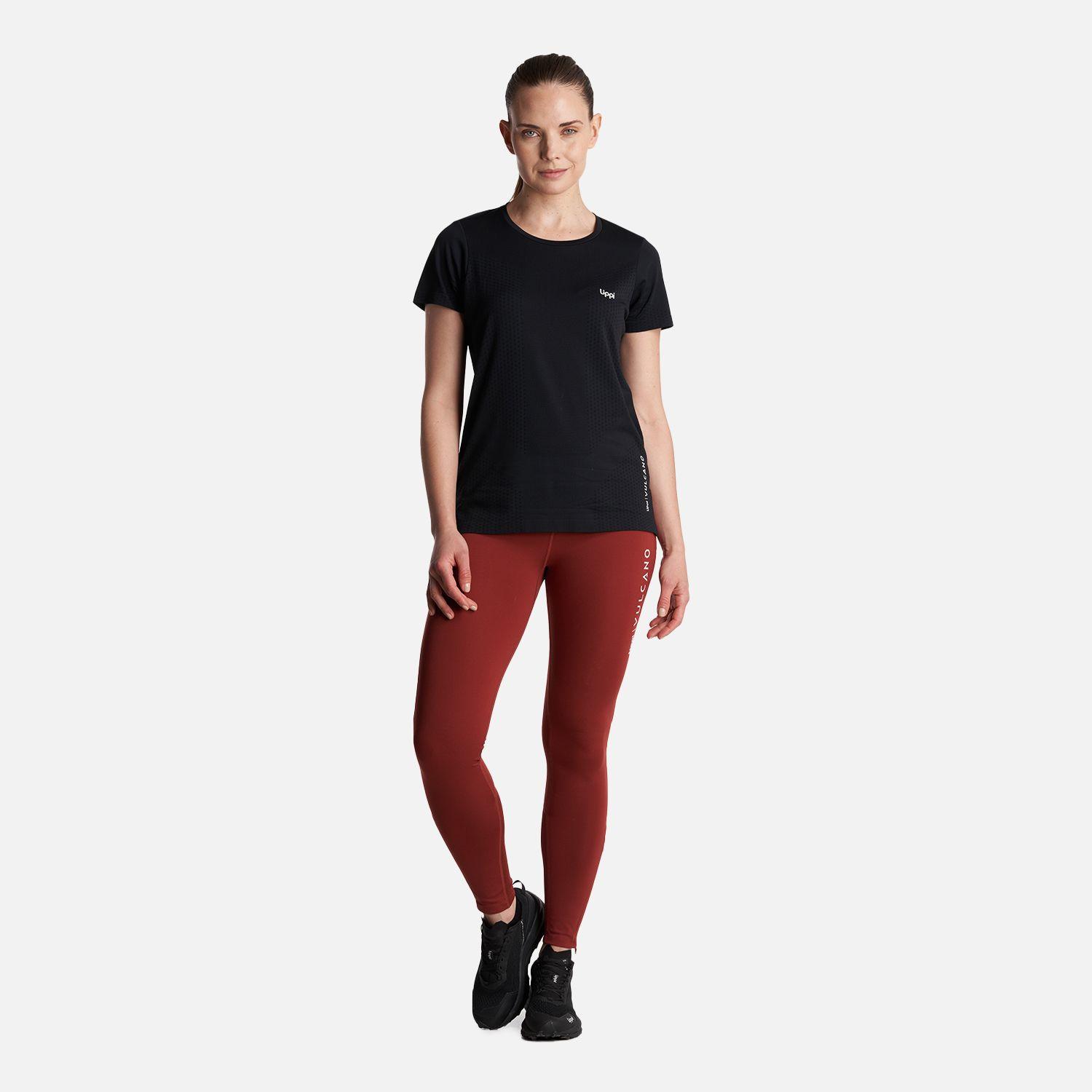 Polera Mujer  4 Run Seamless Trail Short Sleeve T-Shirt Negro Lippi-5