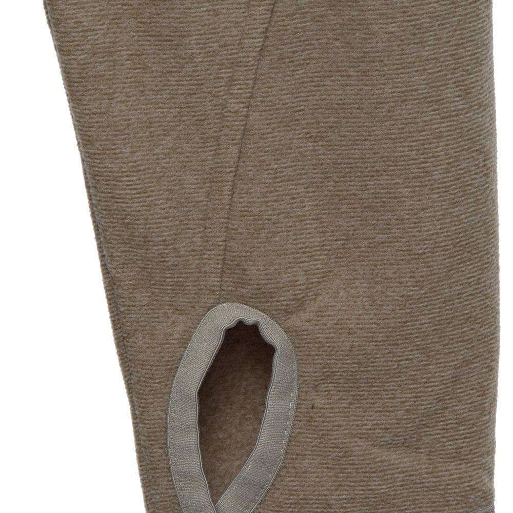 Poleron Hombre Stripes Nano-F Full Zip Taupe Lippi-3