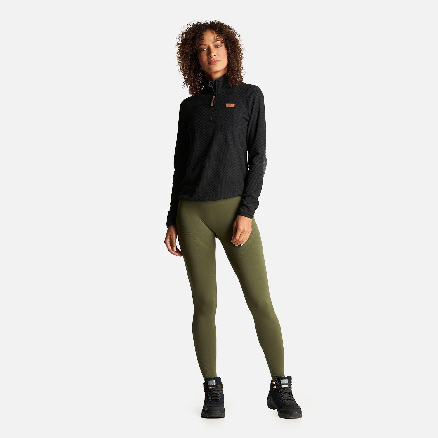 Calza Mujer Calzatela Verde Oscuro Haka Honu-6