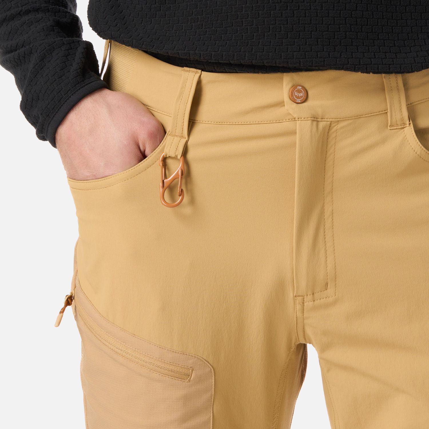 Pantalón Hombre Lennox Q-Dry Regular Fit Pants Camel Lippi V26-3