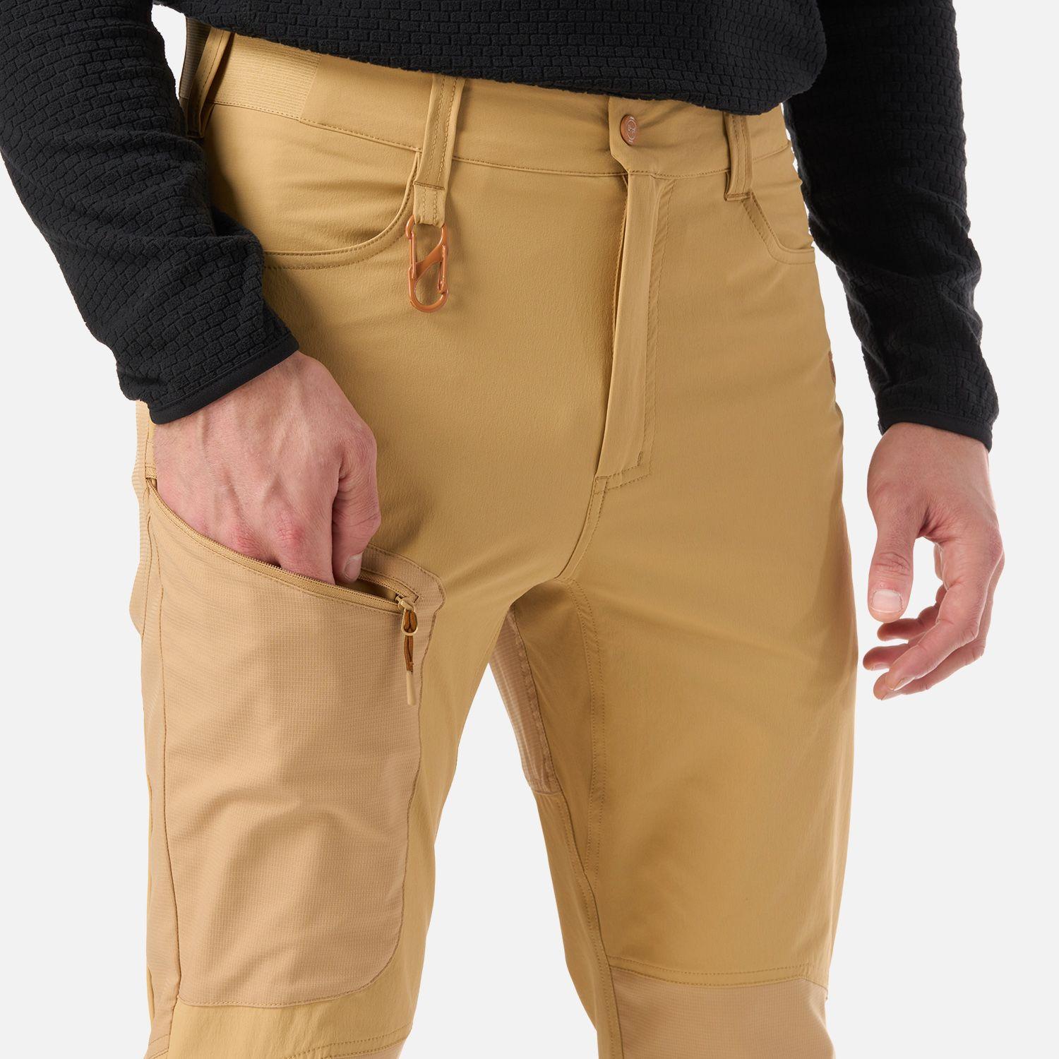 Pantalón Hombre Lennox Q-Dry Regular Fit Pants Camel Lippi V26-4