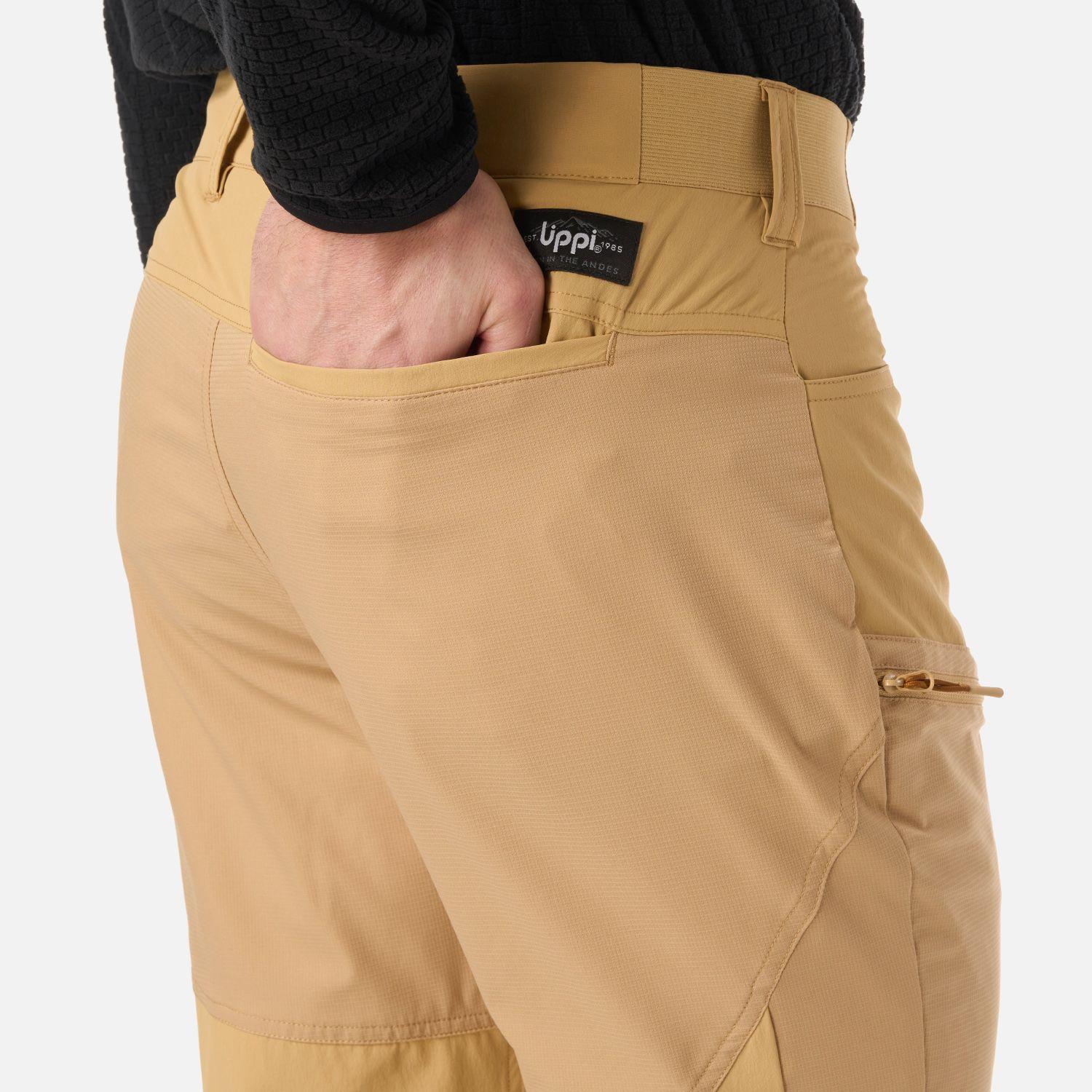 Pantalón Hombre Lennox Q-Dry Regular Fit Pants Camel Lippi V26-6