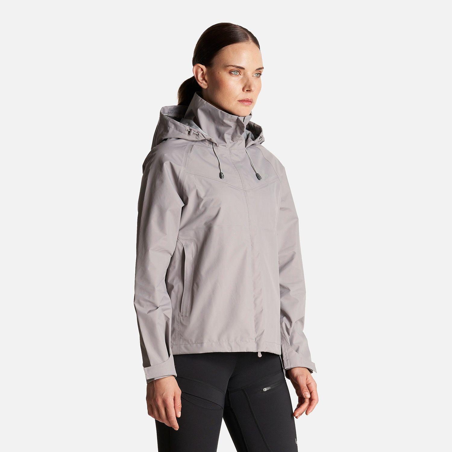 Chaqueta Mujer Alpine B-Dry Hoody Jacket Malva Lippi-2