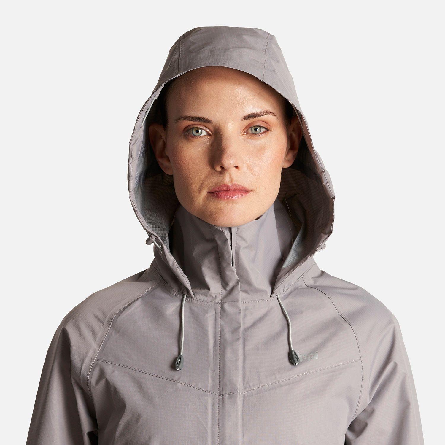 Chaqueta Mujer Alpine B-Dry Hoody Jacket Malva Lippi-4