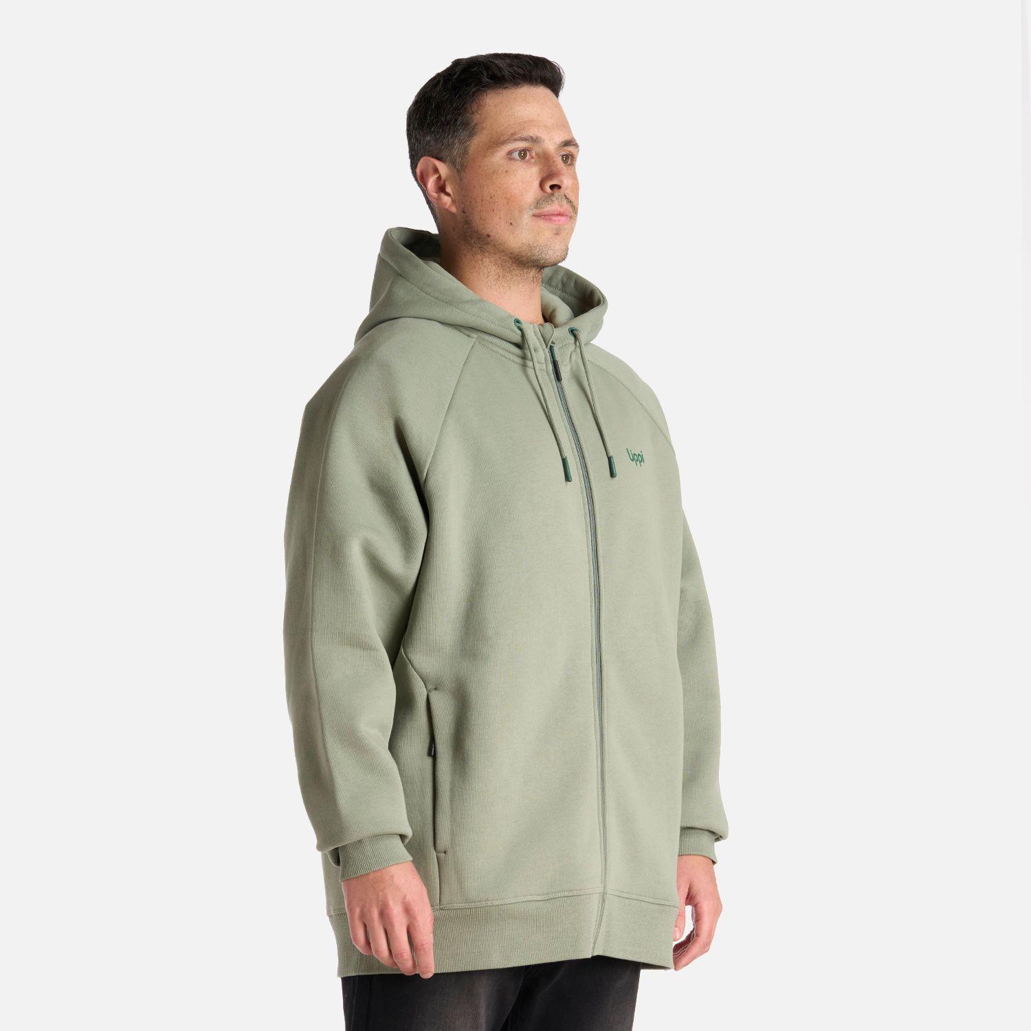 Polerón Hombre Heavy Duty Full Zip Sweatshirt Jade Lippi I25-1