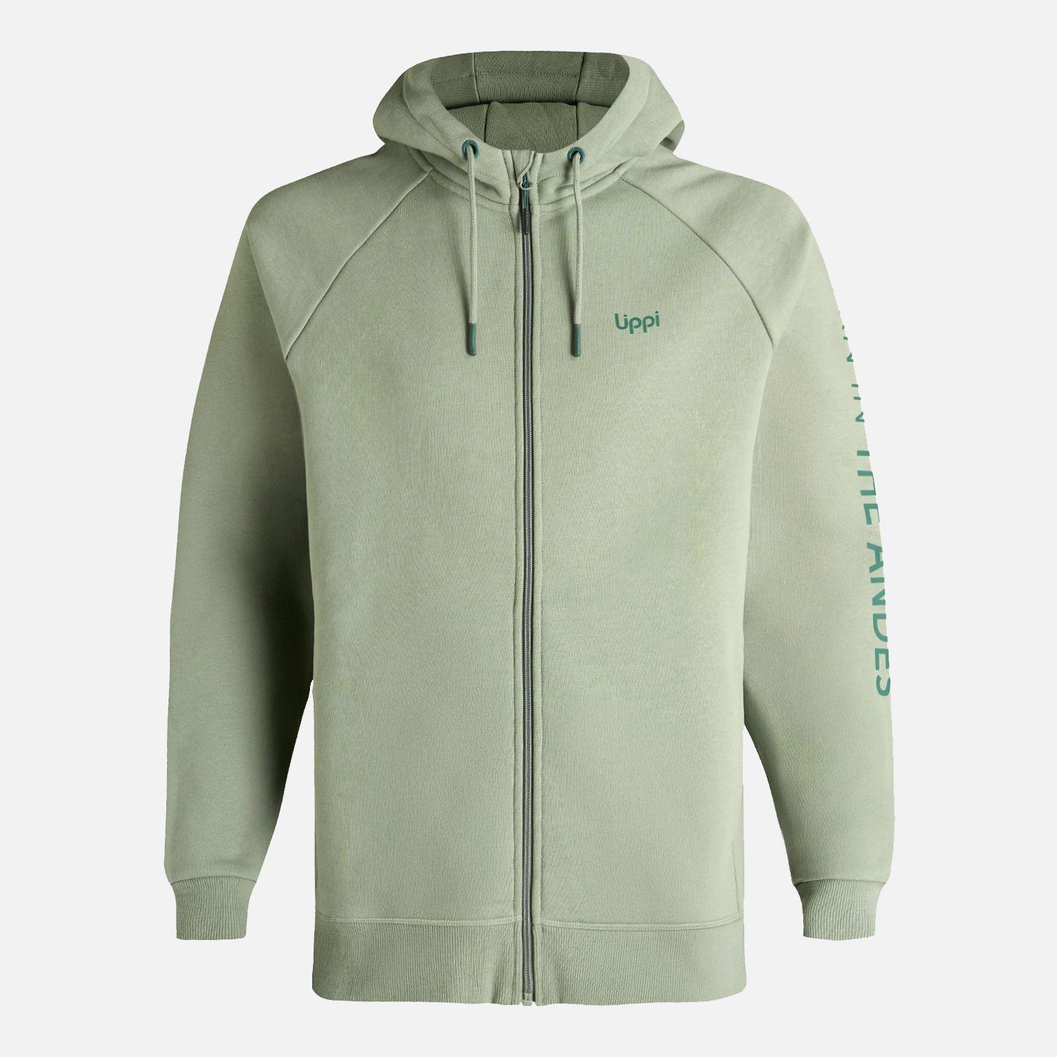 Polerón Hombre Heavy Duty Full Zip Sweatshirt Jade Lippi I25-7