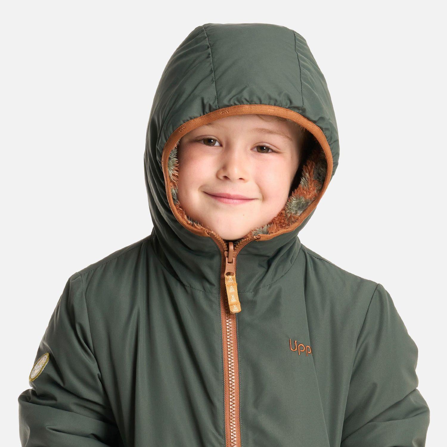 Chaqueta Niño Two-Faces Hoody Jacket Print Verde Lippi-4