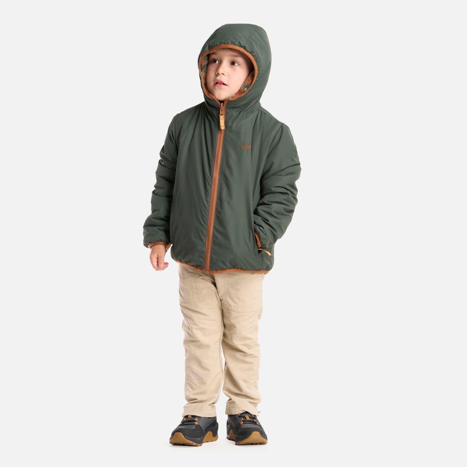Chaqueta Niño Two-Faces Hoody Jacket Print Verde Lippi-7