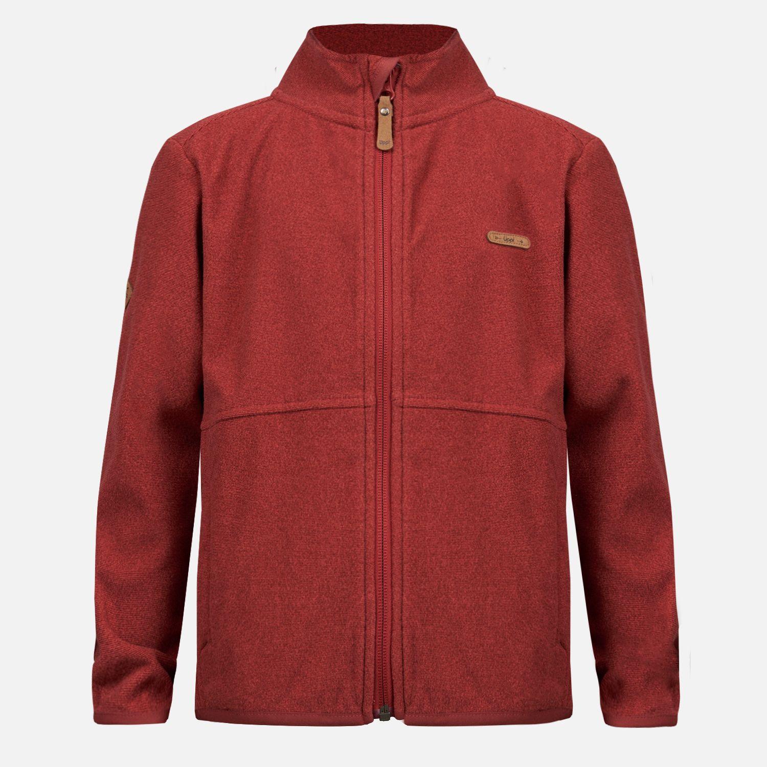 Poleron Niño Stripes Nano-F Full Zip Terracota Lippi I23-0
