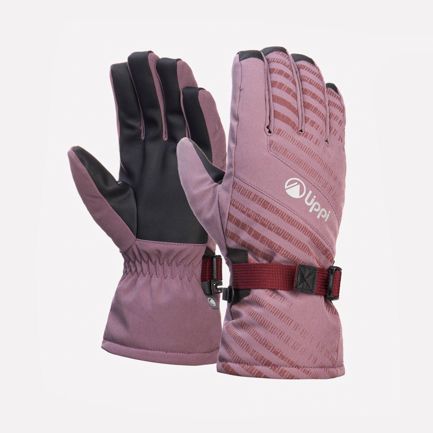 Guante Unisex Snow Day BDry Glove Malva Lippi-0