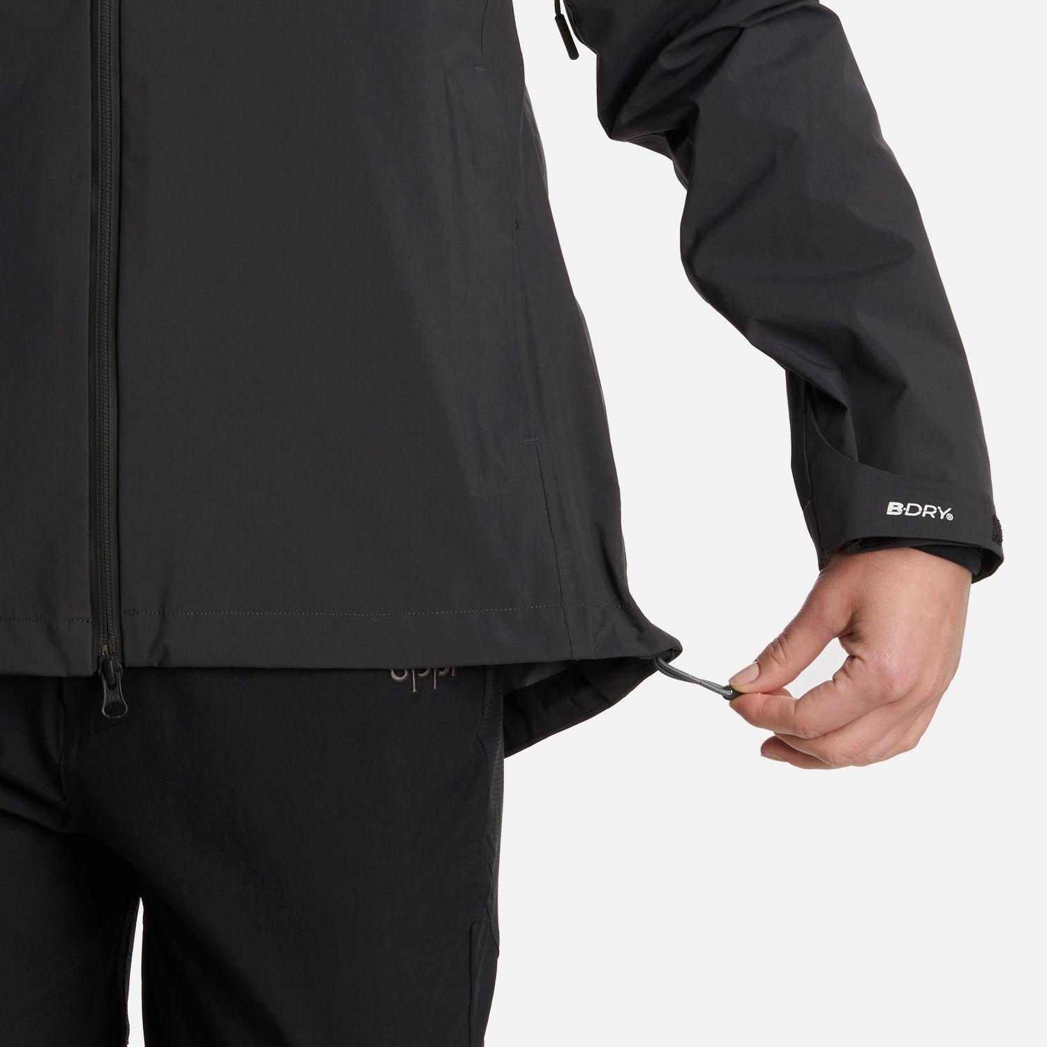 Chaqueta Mujer Alpine B-Dry Hoody Jacket Negro Lippi I25-6